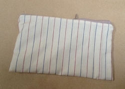 Taštička na zip - s proužky