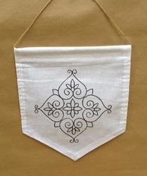 Mandala - vlaječka s předkresleným obrázkem